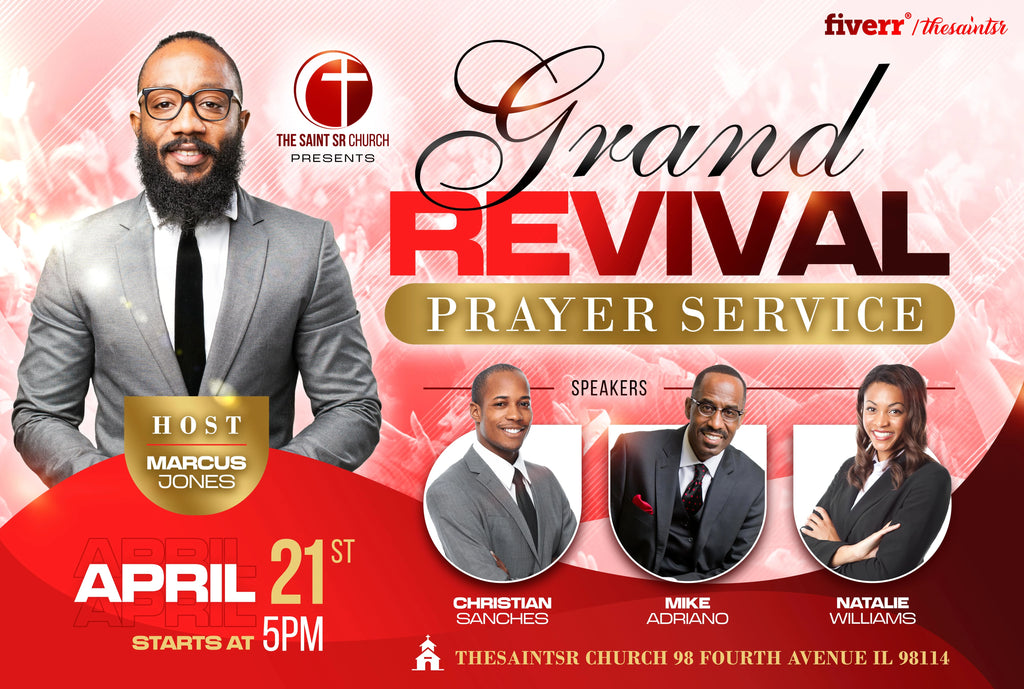 2 Custom Church Flyers
